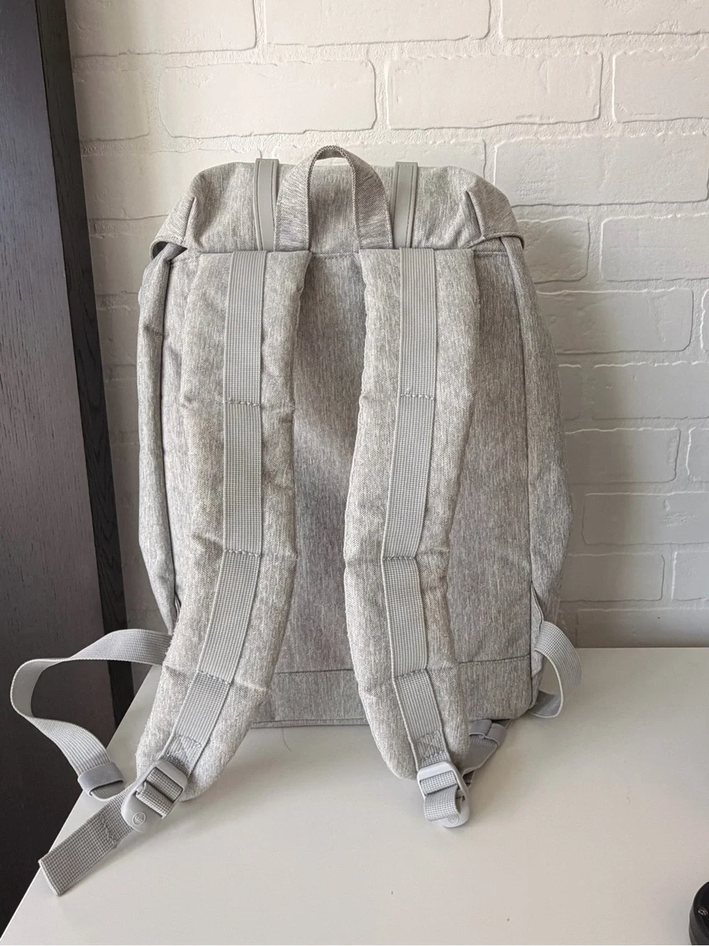 Herschel Supply Company Light Grey Canvas Retreat Backpack